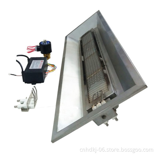 CE hanging high efficiency flameless automatic infrared gas heater birds brooder
